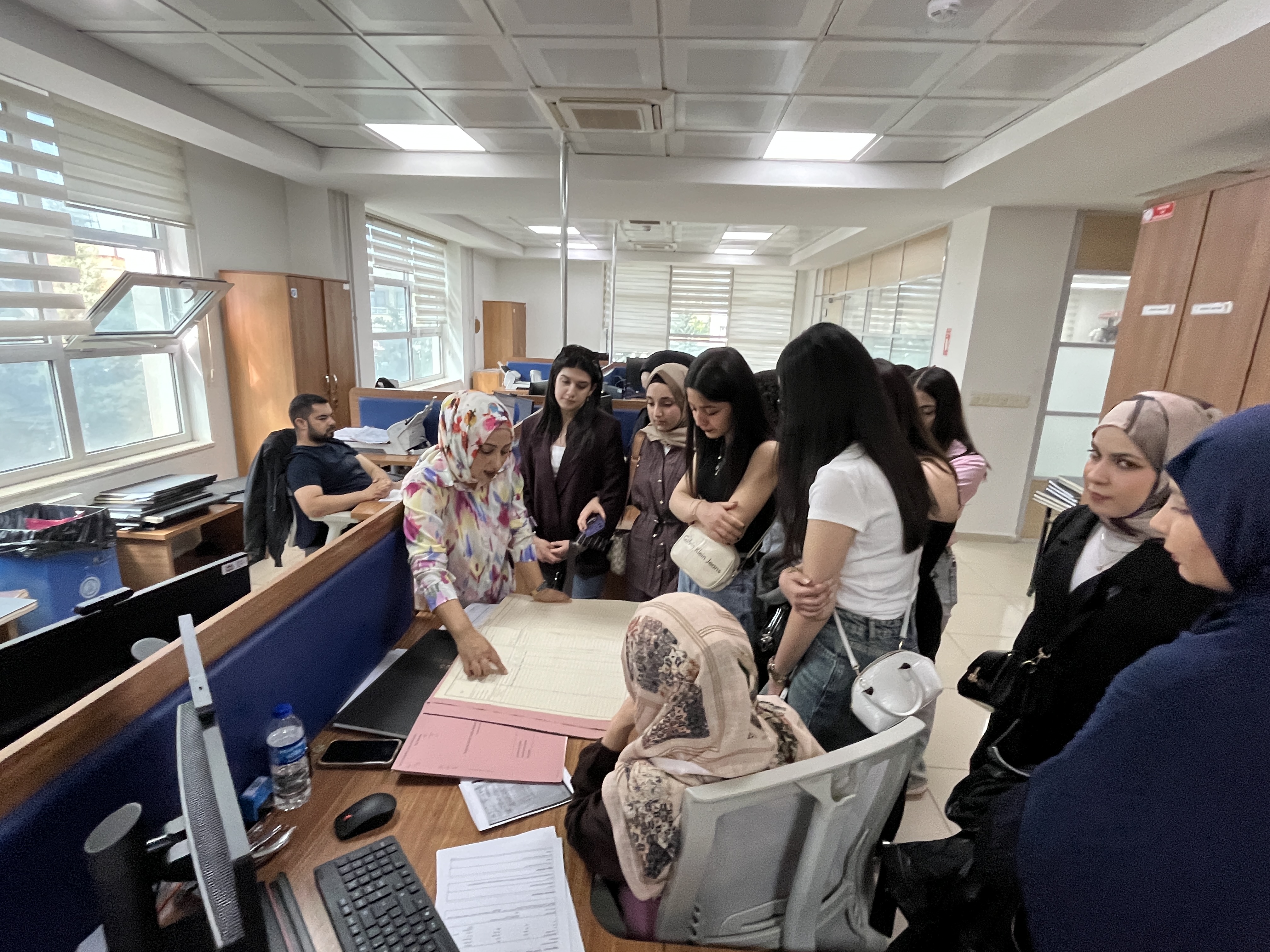 Kilis Tapu ve Kadastro Müdürlüklerine Teknik Gezi Yapıldı